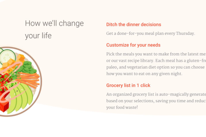 The new Cook Smarts iOS app interface showcasing weekly meal plans, organized grocery lists, and food waste reduction tools, designed to simplify meal planning and enhance home cooking efficiency.