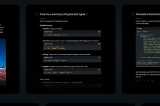 Screenshot of Grok AI app on iOS showcasing its text rewriting and image-generation features.