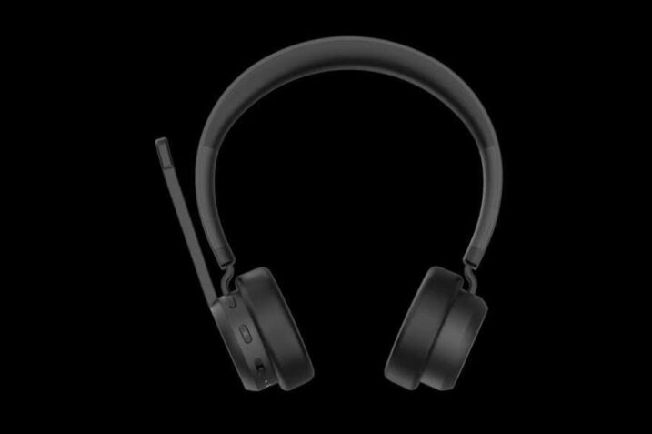 Lenovo’s AI-powered headphones prototype with real-time translation, voice cloning, and adjustable padded headband.