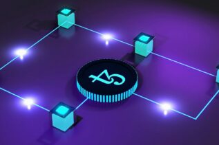 image showing how a blockchain works