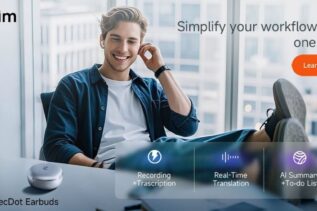 Viaim RecDot Earbuds promo