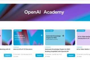 OpenAI Academy main screen