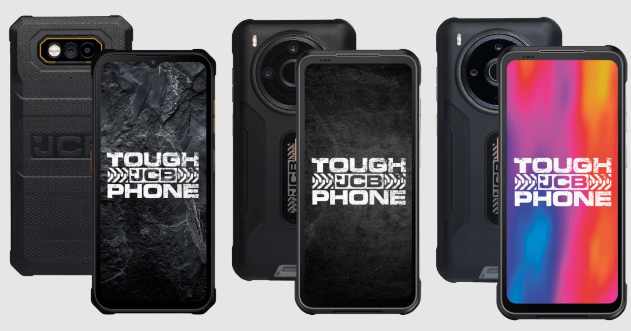 JCB Range of smartphones