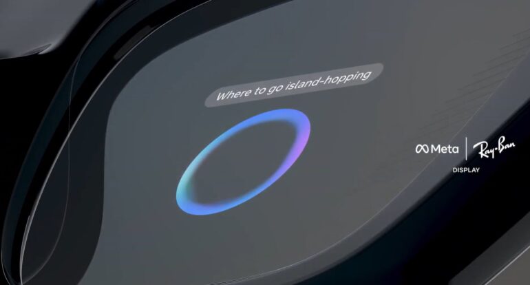 Meta Celeste smart glasses with display