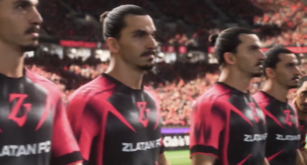 first look at Zlatan Football Club