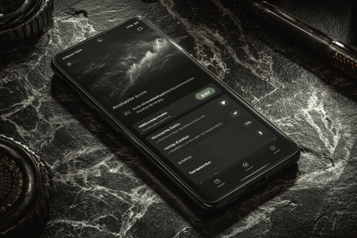 Samsung Galaxy S24 smartphone displaying WhatsApp message with malicious DNG image attachment