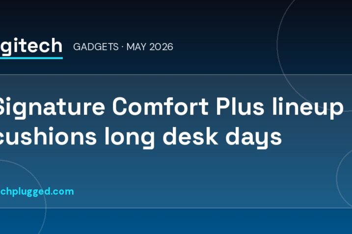 Logitech Signature Comfort Plus keyboard and mouse lineup for long desk days