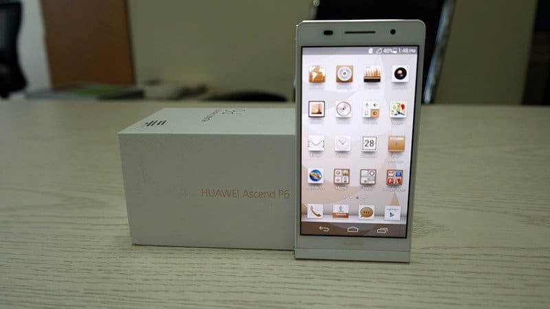 Huawei Ascend P6 Unboxing.